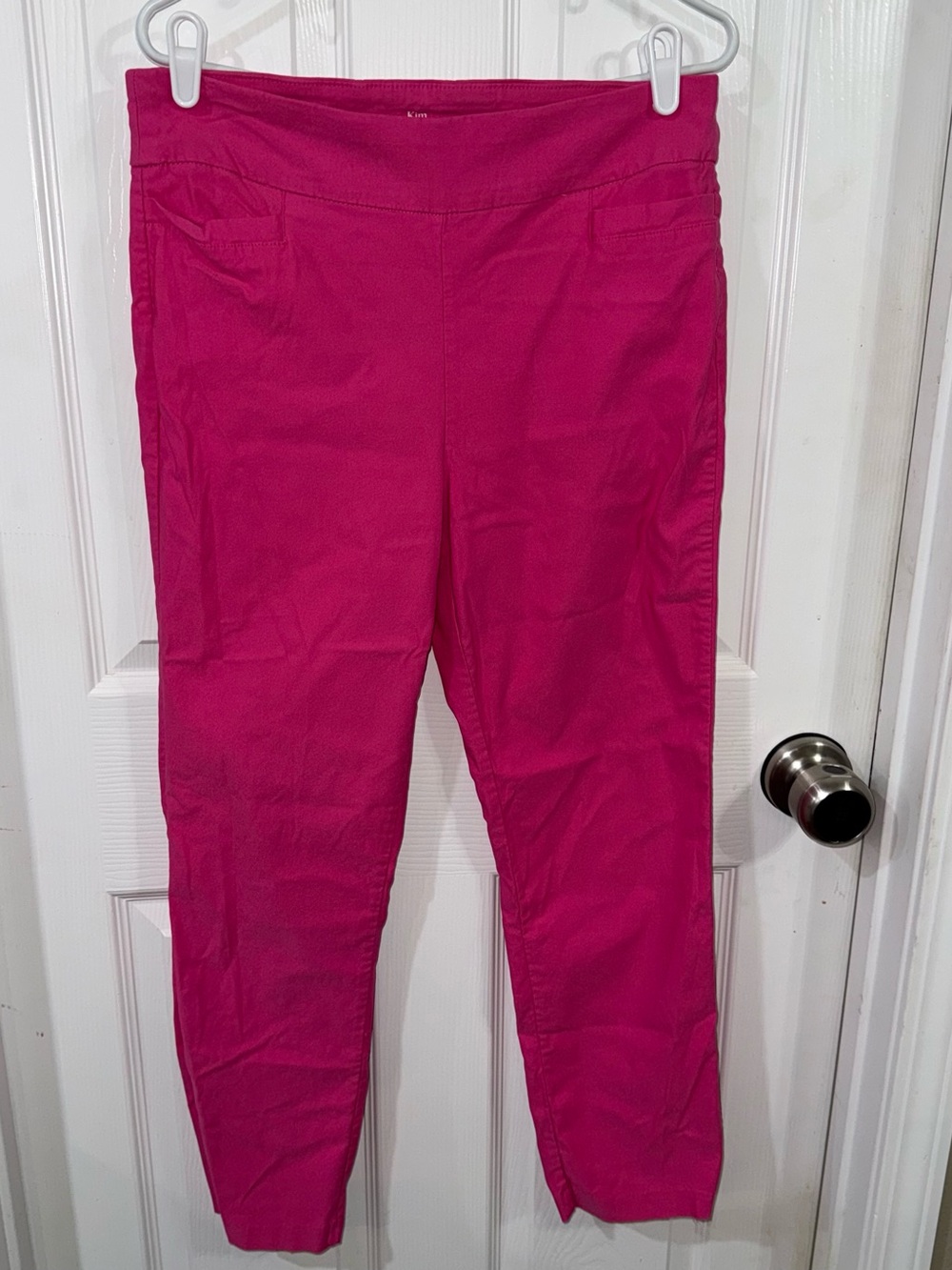 Kim Rogers Women’s Size 12P Short Pink Tummy Control Pants 12 Petite